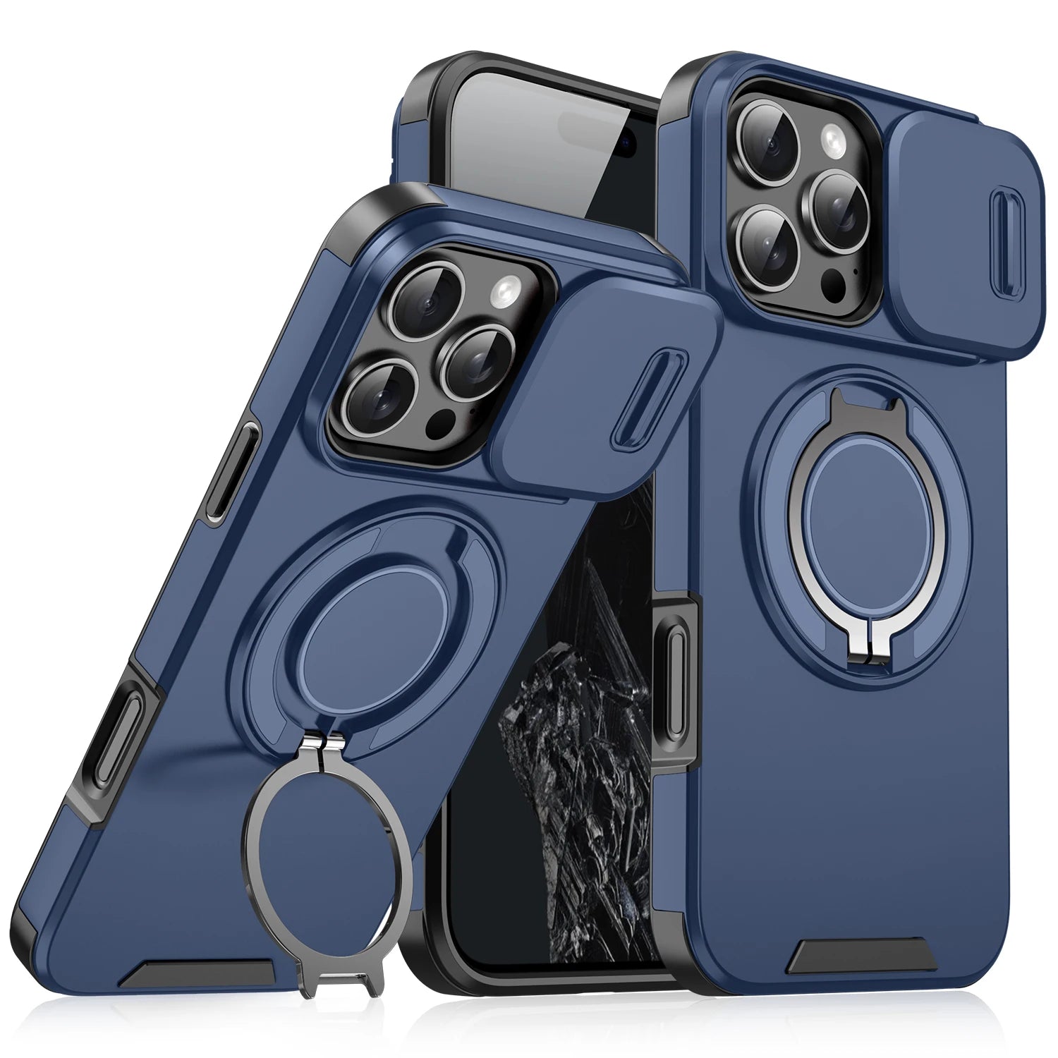 Luxury Magsafe Magnetisk Trådløs Lading Armor Deksel