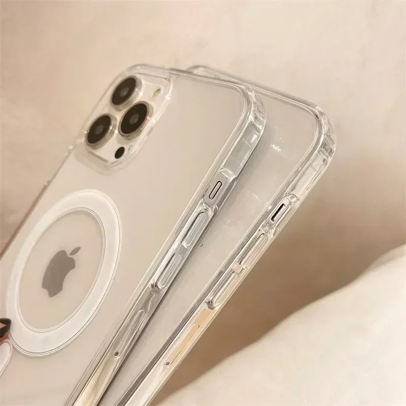 Magnetisk Magsafe-deksel med trådløs lading – Klar beskyttelse for iPhone