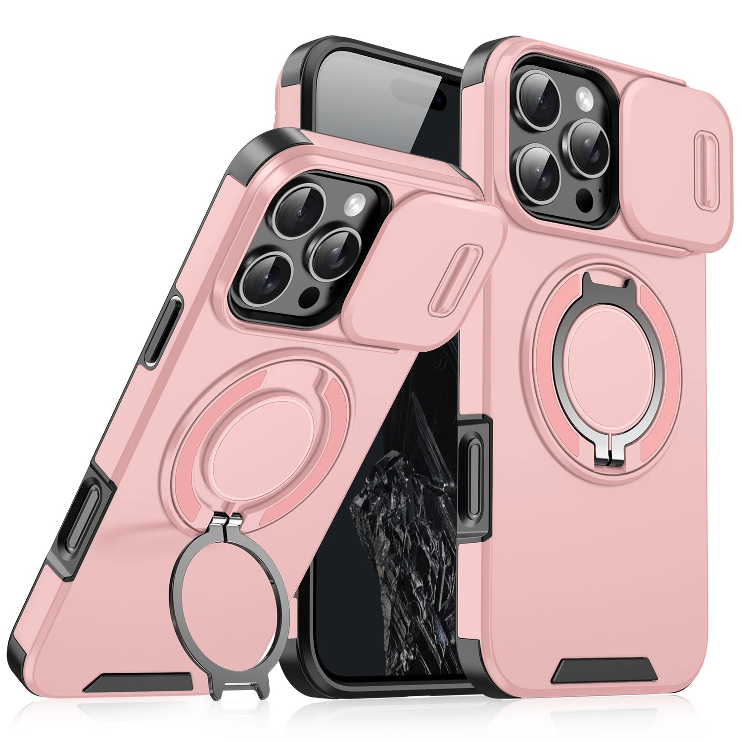 Luxury Magsafe Magnetisk Trådløs Lading Armor Deksel