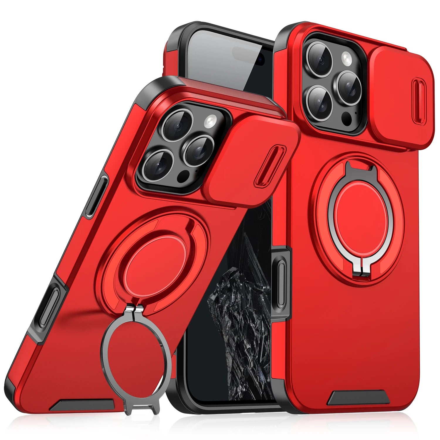 Luxury Magsafe Magnetisk Trådløs Lading Armor Deksel
