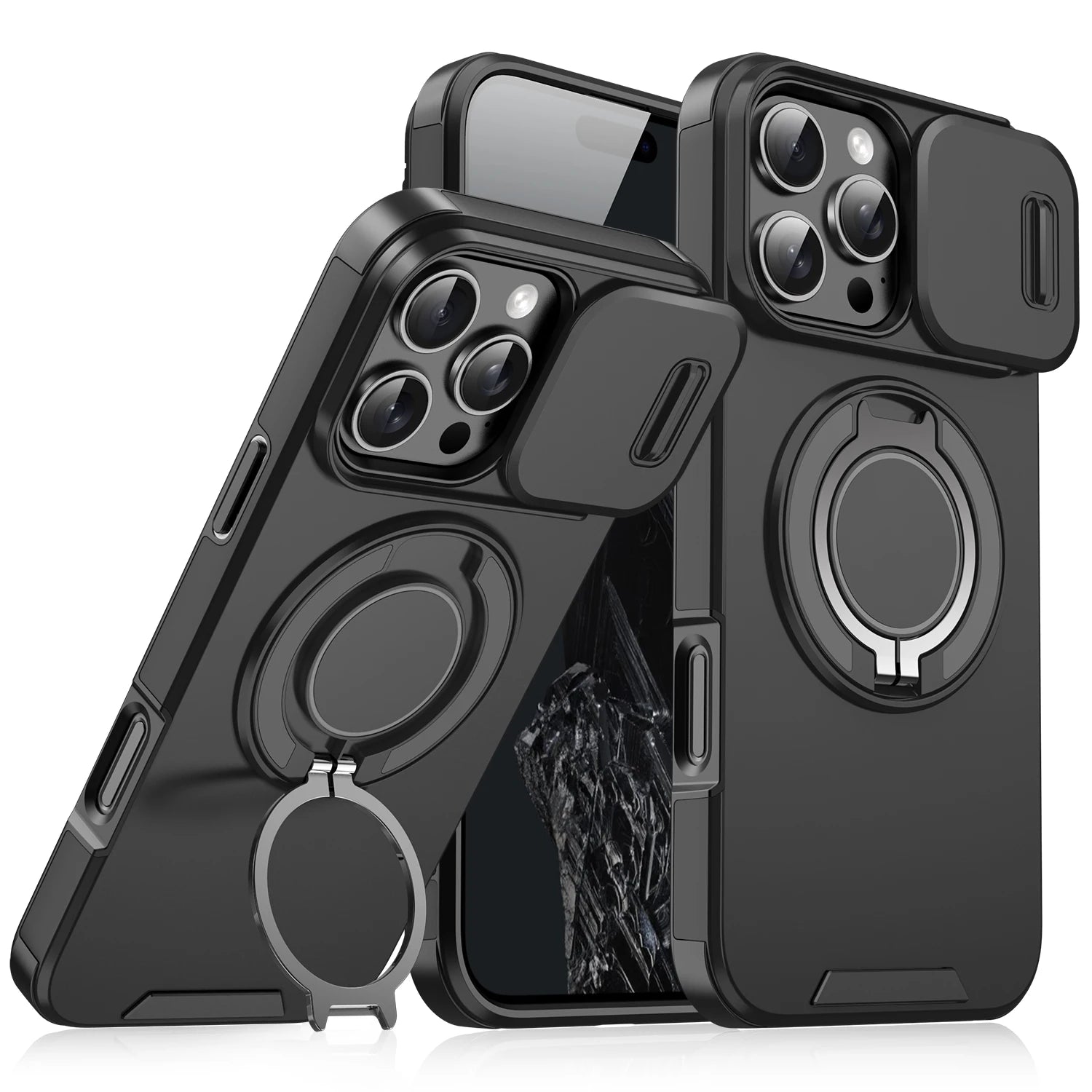 Luxury Magsafe Magnetisk Trådløs Lading Armor Deksel
